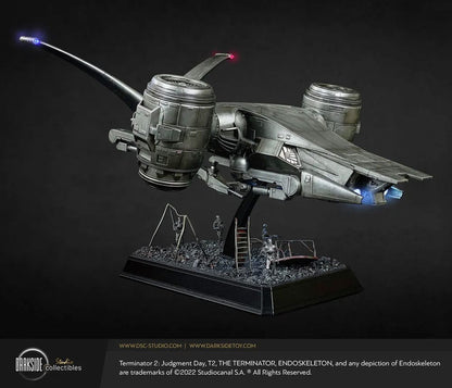 Terminator 2 Judgment Day Replica Aerial Hunter Killer 30th Anniversary Edition 60 cm