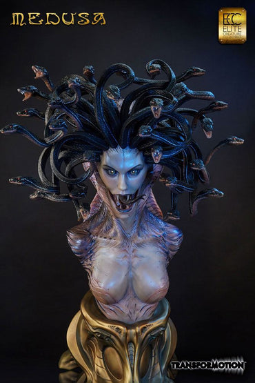 Busto de tamaño natural de Medusa por Steve Wang 101 cm - Embalaje dañado