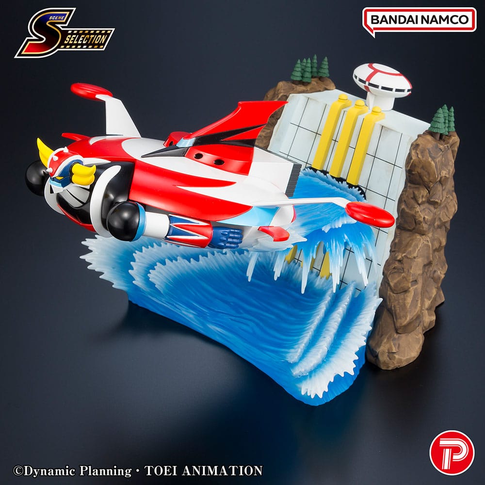 Grendizer Scene Selection 02 PVC-staty Grendizer Till himlen av hård strid 10 cm