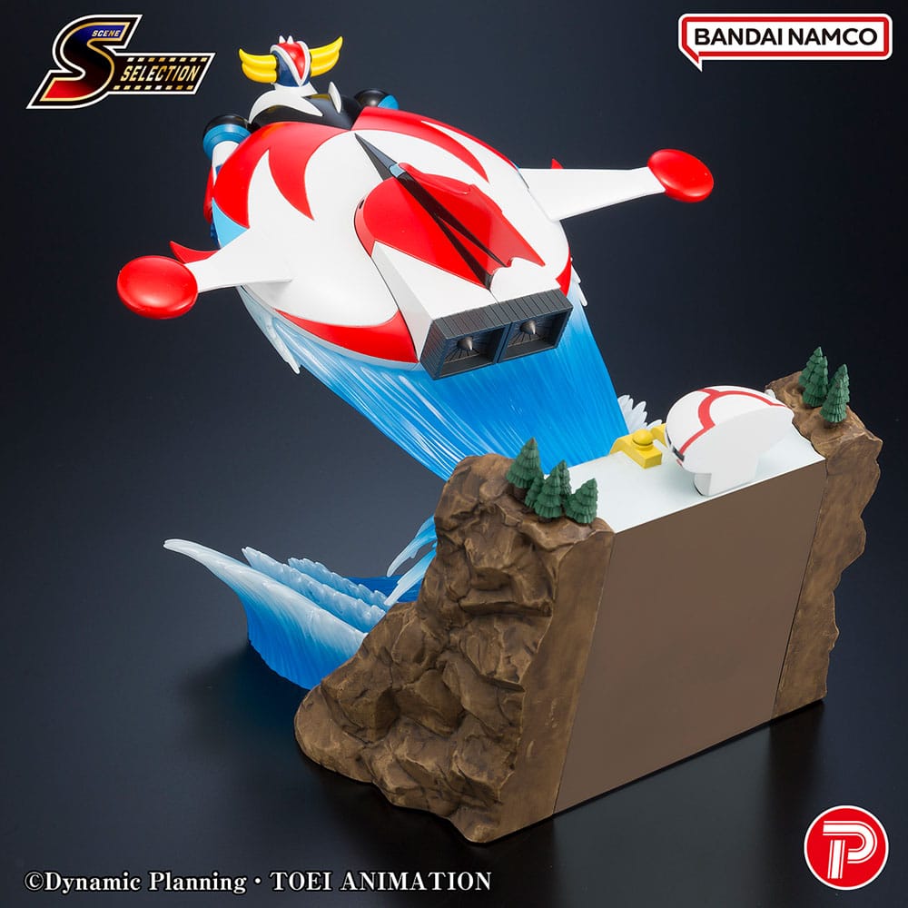 Grendizer Scene Selection 02 PVC-staty Grendizer Till himlen av hård strid 10 cm