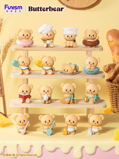 Butterbear Baked with Love Serie Minifiguren 3er-Pack Chubby Face 9 cm Display (6)