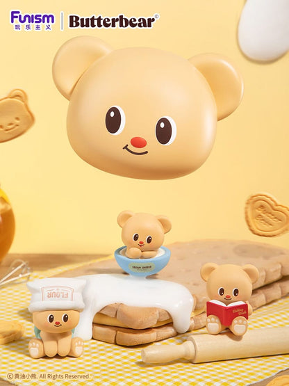 Butterbear Baked with Love Serie Minifiguren 3er-Pack Chubby Face 9 cm Display (6)