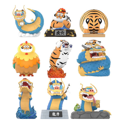 Je ne suis pas Fat Tiger Long Teng Hu Yue Series Mini Figures 9 cm Affichage (8)