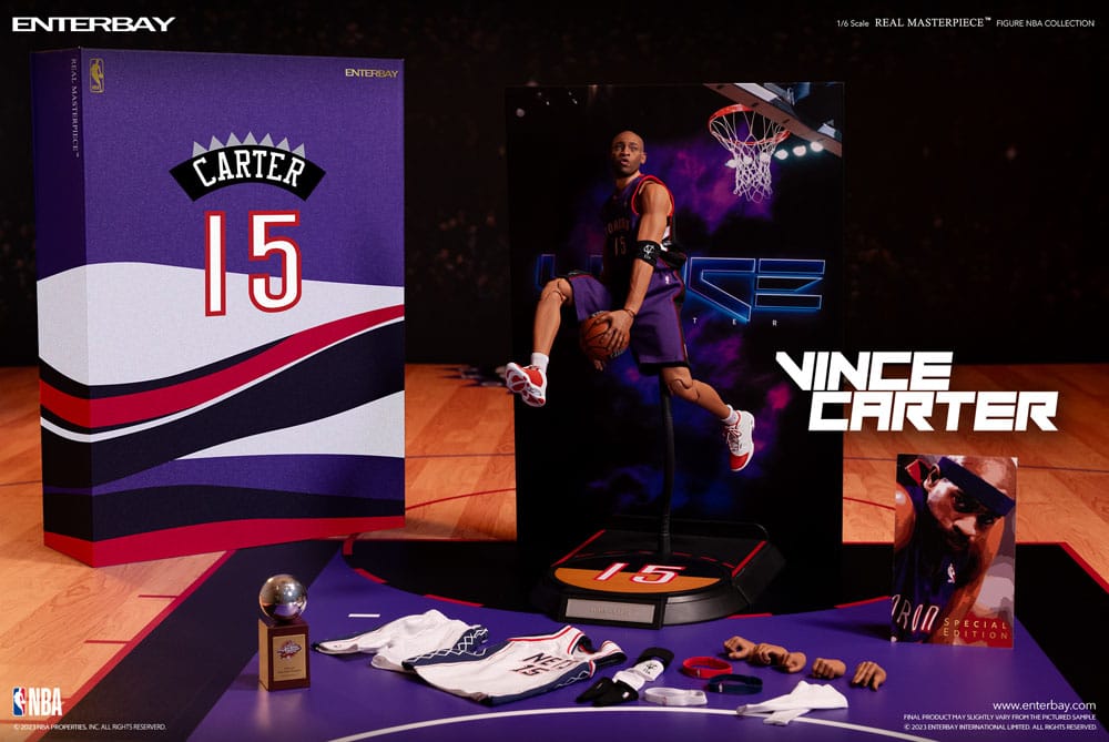 NBA Collection Real Masterpiece Action Figure 1/6 Vince Carter Special Edition 30 cm