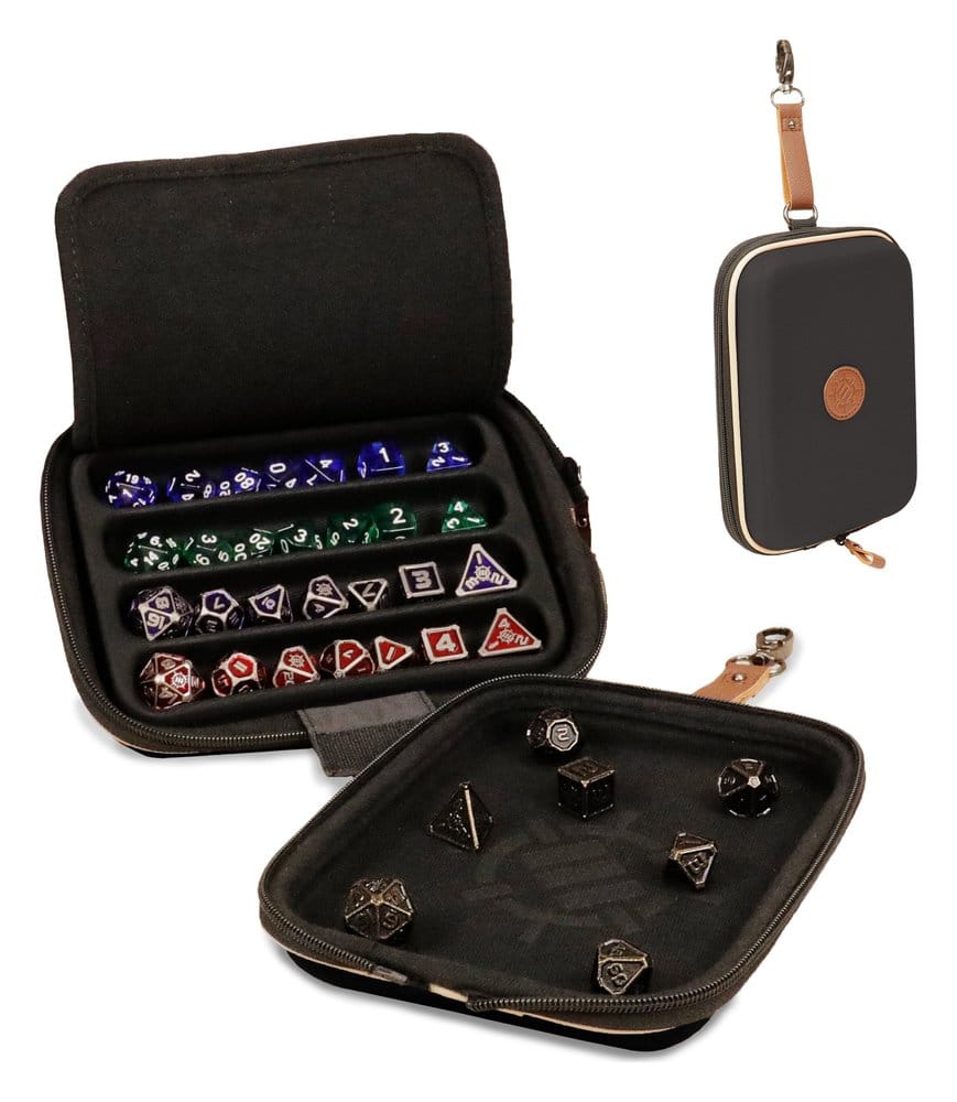 Migliora il gioco da tavolo Borsa per dadi Designer Edition Nero