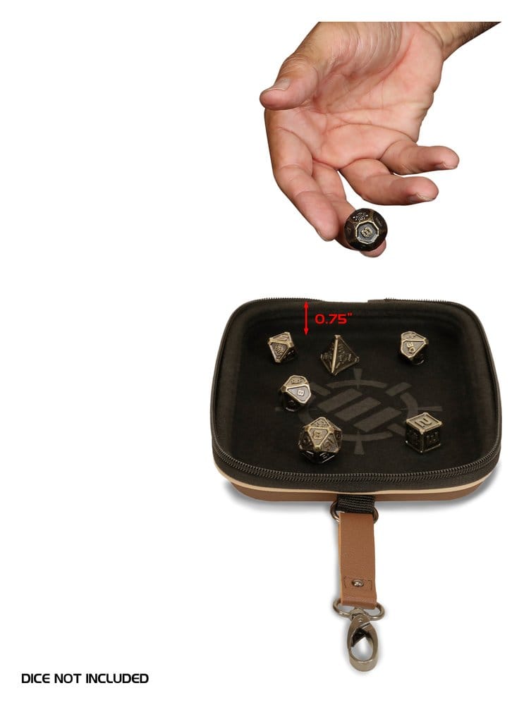 Forbedre brætspil Terningpose Designer Edition Tan