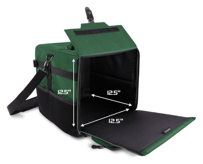 Enhance Sac à bandoulière pour jeu de société Édition Collector Vert