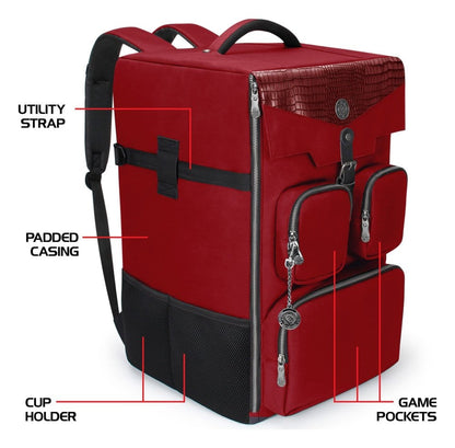 Enhance Board Game Zaino Collector's Edition Rosso