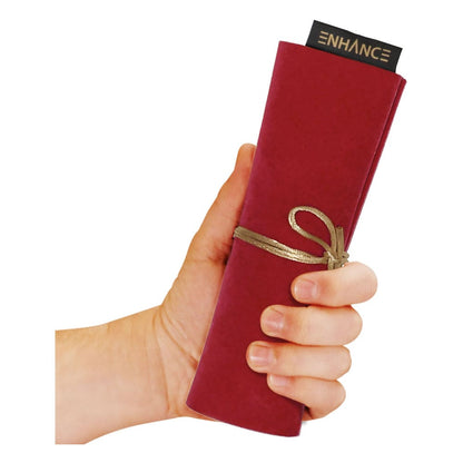 Poboljšajte kotrljanje tableta na vrećici za pomicanje s kockicama crvenom