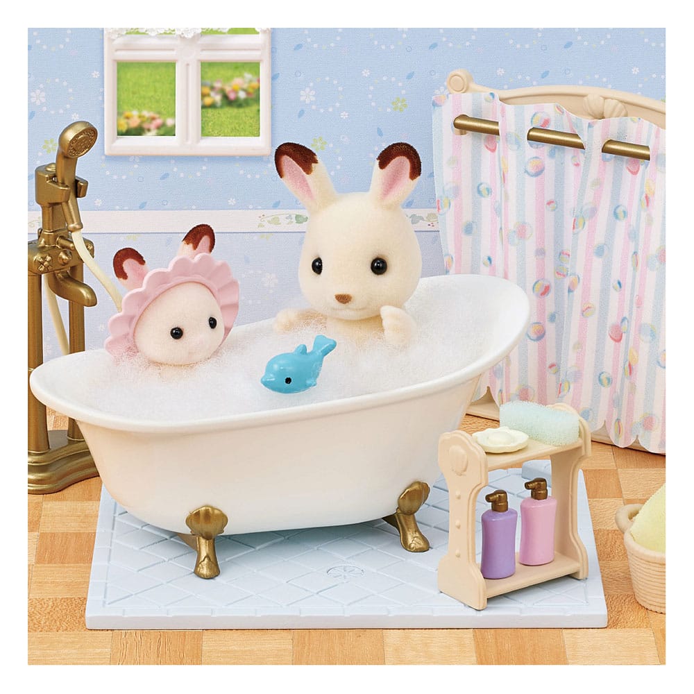 Sylvanian Families: Badekar og brusesæt