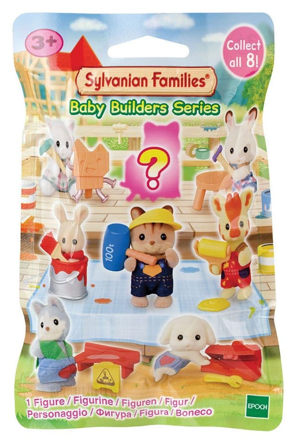 Sylvanian Families : Chantier bébé amis Surprise Bag figurine 5 cm Présentoir (16)