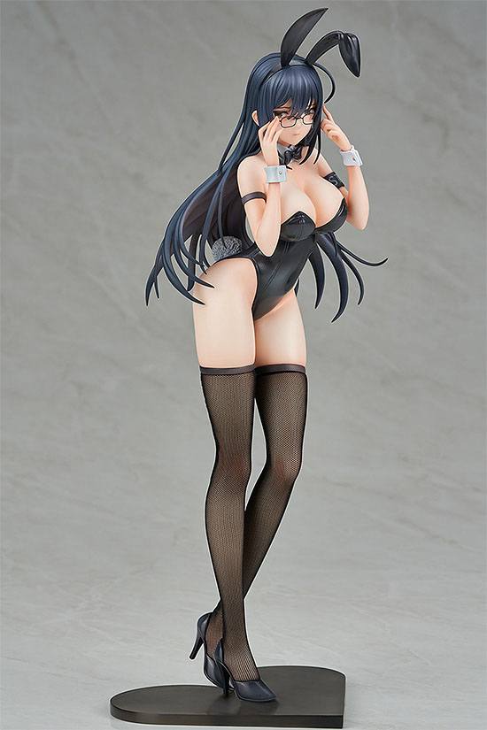 Statue di personaggio originale Ikomochi 1/6 Black Bunny Aoi & White Bunny Natsume 30 - 31 cm