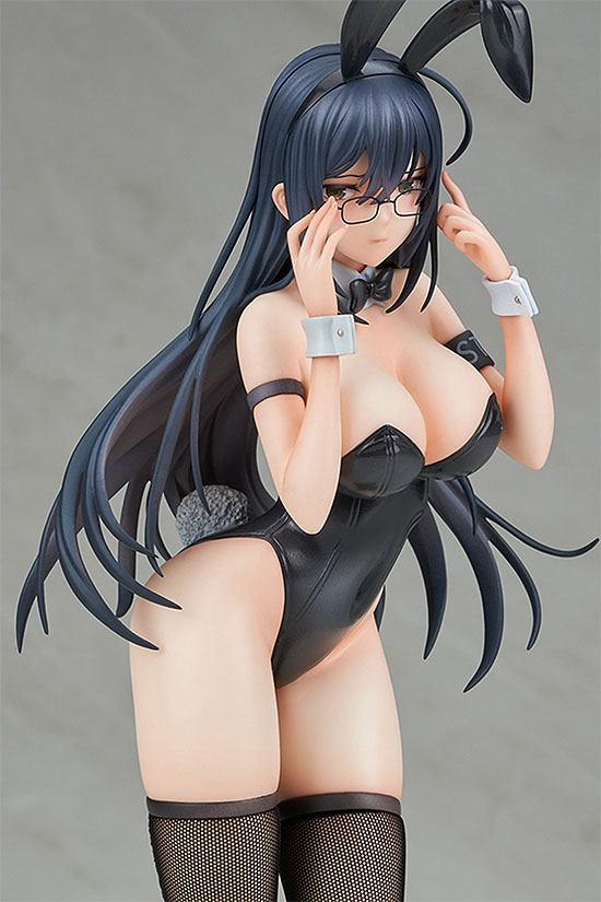 Statue di personaggio originale Ikomochi 1/6 Black Bunny Aoi & White Bunny Natsume 30 - 31 cm