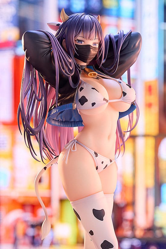 Biya Original Character Statue 1/6 Yuna: Cow Bikini Ver. 26 cm