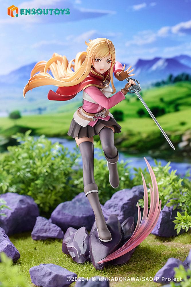 Sword Art Online-beeld 1/7 Progressieve Scherzo van Diepe Nacht Kirito &amp; Asuna-set
