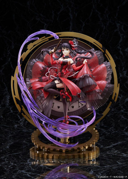 Date une statue de PVC de balle 1/7 Kurumi Tokisaki: Robe Ruby Blood Ruby Ver. 33 cm