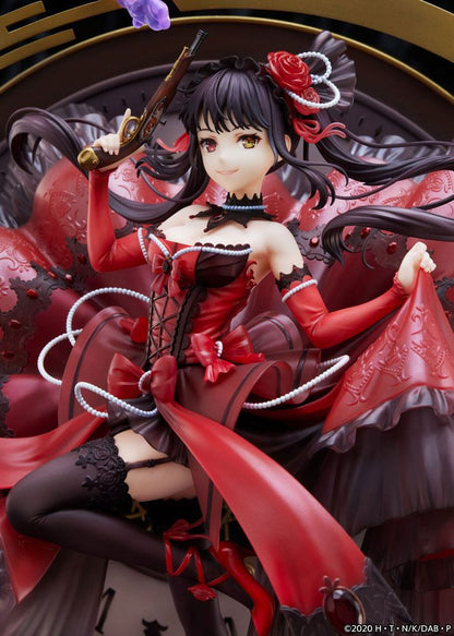 Date une statue de PVC de balle 1/7 Kurumi Tokisaki: Robe Ruby Blood Ruby Ver. 33 cm