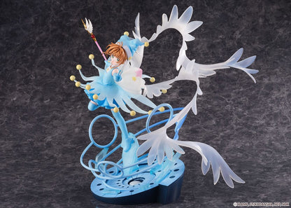 Cardcaptor Sakura PVC Heykeli 1/7 Sakura Kinomoto Savaş Kostümü Su Ver. 36 cm