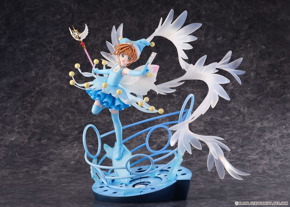 Cardcaptor Sakura PVC Heykeli 1/7 Sakura Kinomoto Savaş Kostümü Su Ver. 36 cm