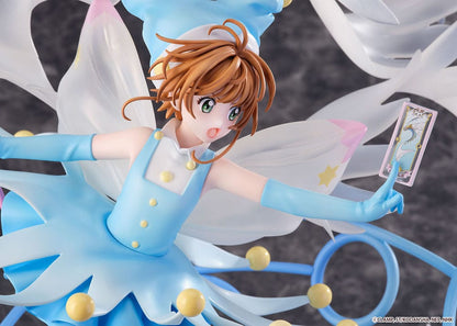 Cardcaptor Sakura PVC Heykeli 1/7 Sakura Kinomoto Savaş Kostümü Su Ver. 36 cm