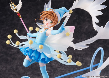 Cardcaptor Sakura PVC Heykeli 1/7 Sakura Kinomoto Savaş Kostümü Su Ver. 36 cm