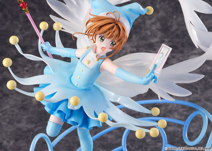 Cardcaptor Sakura PVC Heykeli 1/7 Sakura Kinomoto Savaş Kostümü Su Ver. 36 cm