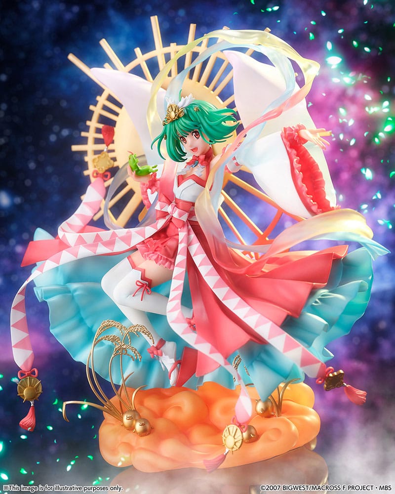 Macross Frontier Shibuya Scramble Slika PVC Statup 1/7 Ranka Lee Amaterasu Ver. 29 cm
