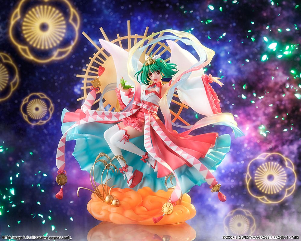 Macross Frontier Shibuya Scramble Slika PVC Statup 1/7 Ranka Lee Amaterasu Ver. 29 cm
