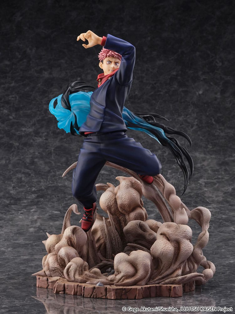 Jujutsu Kaisen Shibuya Scramble Figura PVC Estatua 1/7 Yuji Itadori 31 cm