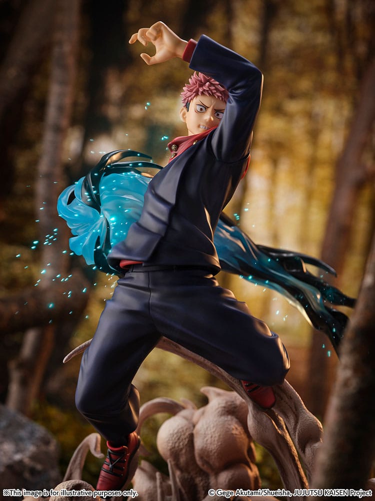 Jujutsu Kaisen Shibuya Scramble Figura PVC Estatua 1/7 Yuji Itadori 31 cm