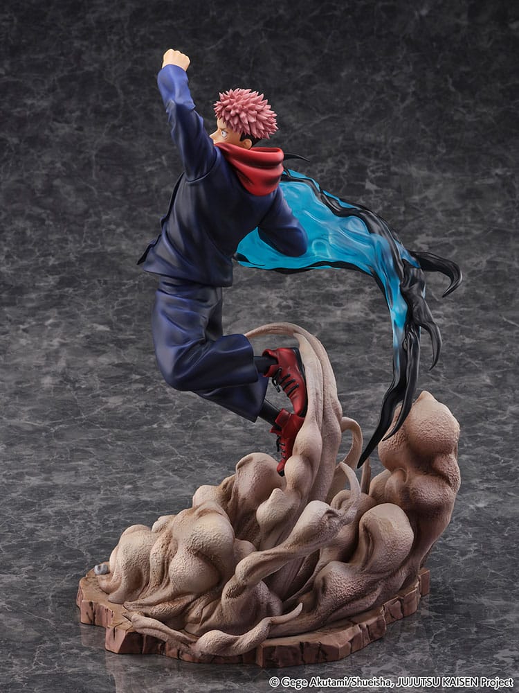 Jujutsu Kaisen Shibuya Scramble Figura PVC Estatua 1/7 Yuji Itadori 31 cm