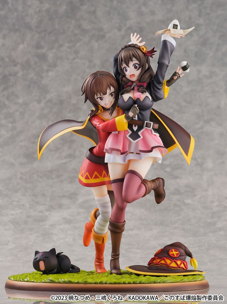 Konosuba: God's Blessing on This Wonderful World! SHIBUYA SCRAMBLE FIGURE PVC Statue 1/6 Megumin & Yunyun Futari wa Otomodachi Ver. 26 cm