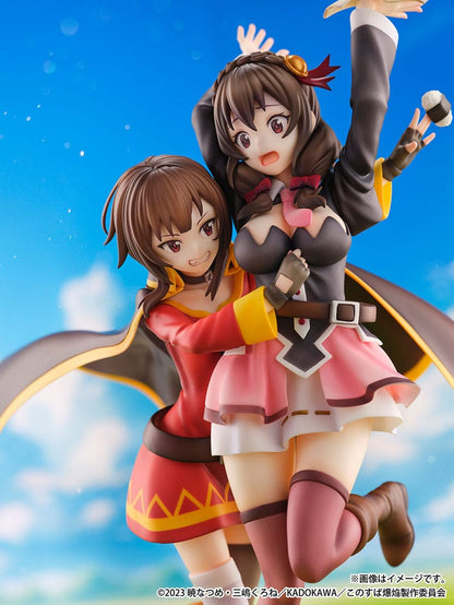 Konosuba: God's Blessing on This Wonderful World! SHIBUYA SCRAMBLE FIGURE PVC Statue 1/6 Megumin & Yunyun Futari wa Otomodachi Ver. 26 cm