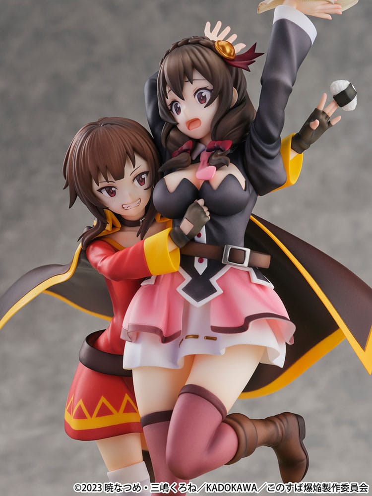 Konosuba: God's Blessing on This Wonderful World! SHIBUYA SCRAMBLE FIGURE PVC Statue 1/6 Megumin & Yunyun Futari wa Otomodachi Ver. 26 cm