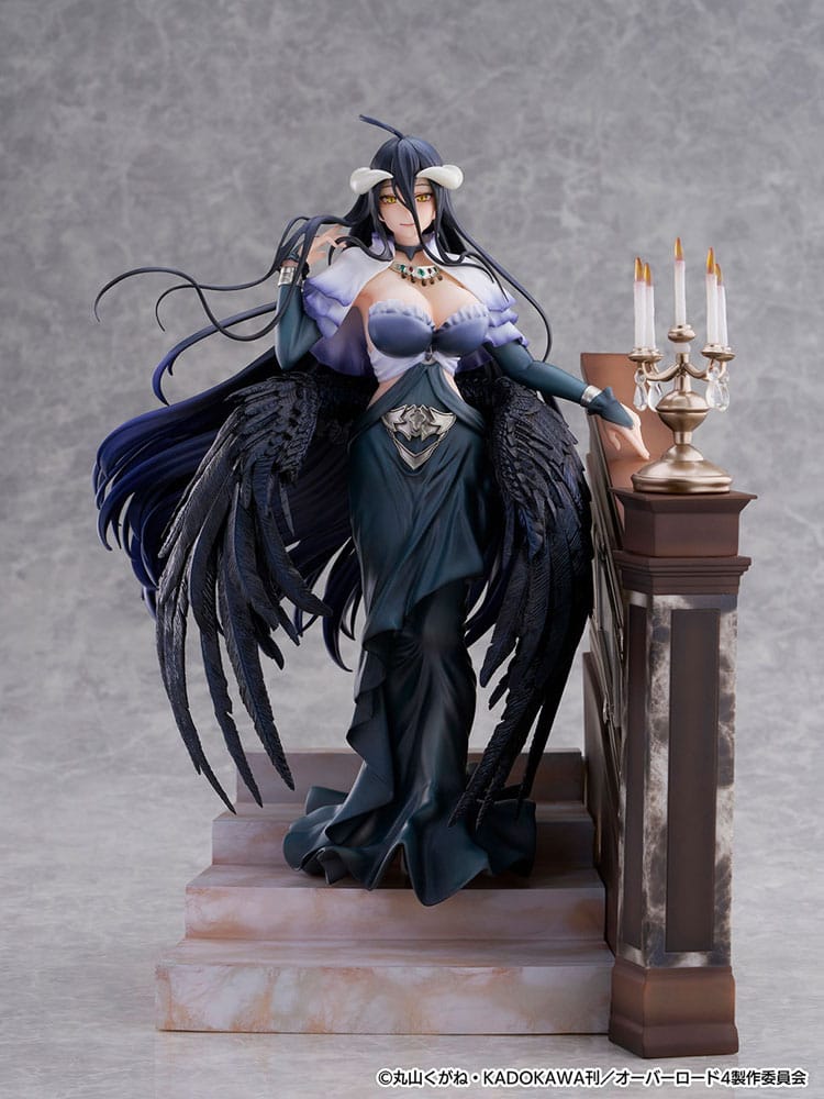 Overlord Shibuya Scramble Figur PVC Statue 1/7 Albedo Jet Black Dress Ver. 28 cm