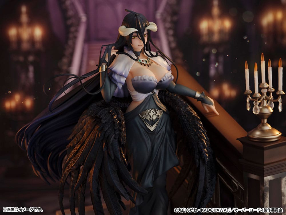 Overlord Shibuya Scramble Figur PVC Statue 1/7 Albedo Jet Black Dress Ver. 28 cm