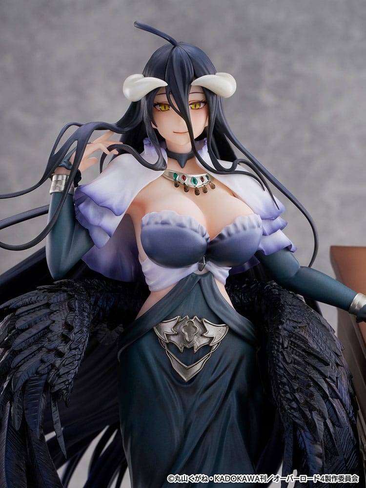 Overlord Shibuya Scramble Figur PVC Statue 1/7 Albedo Jet Black Dress Ver. 28 cm