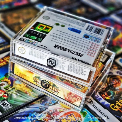 Acryl-case 2-pack voor Gameboy/Gameboy Advance Games