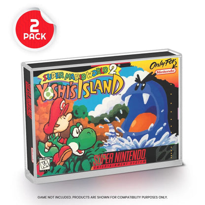 SNES/N64 için Akrilik Durum 2 Pack