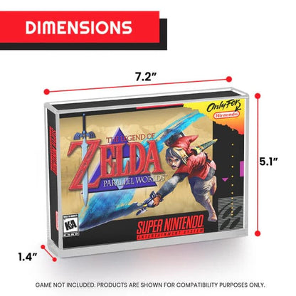 SNES/N64 için Akrilik Durum 2 Pack