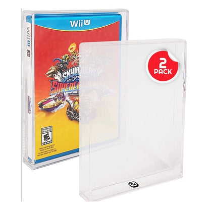Confezione da 2 custodie in acrilico per DVD/Wii/GameCube/PS2/XboX/Xbox360