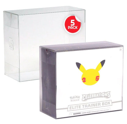 PET-Protektoren 5er-Pack für Booster-Boxen/Elite-Trainer-Boxen Ver. 2