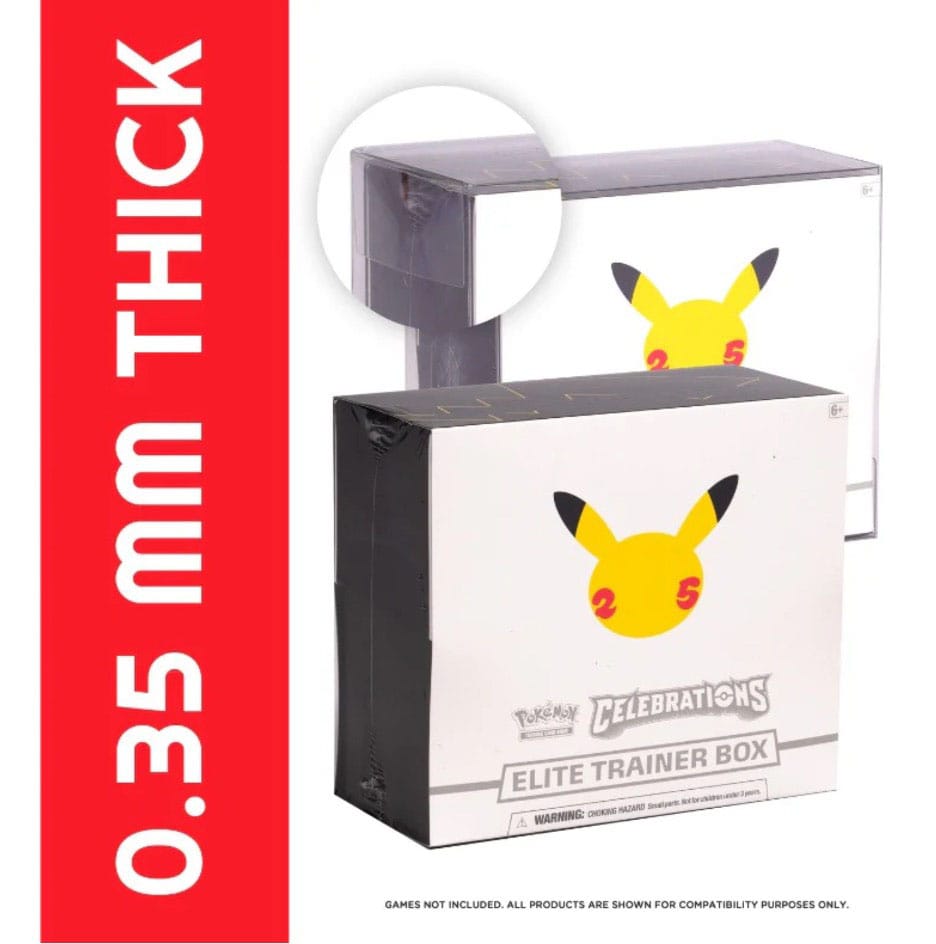PET-Protektoren 5er-Pack für Booster-Boxen/Elite-Trainer-Boxen Ver. 2