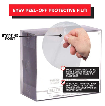 PET-Protektoren 5er-Pack für Booster-Boxen/Elite-Trainer-Boxen Ver. 2