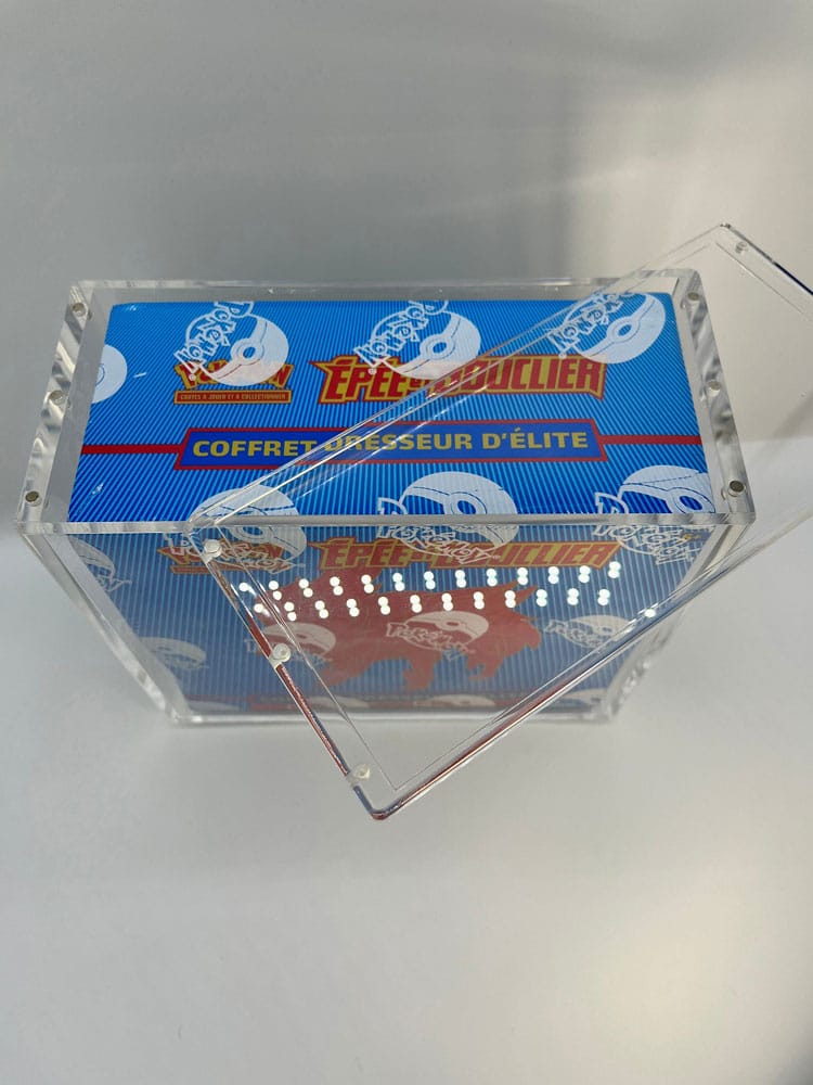 Evoretro akrilna vitrina za Booster Boxove/Elite Trainer Boxes Ver. 1 magnetski