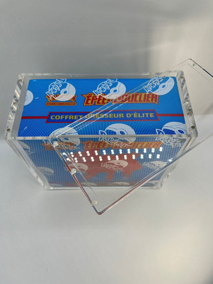 Evoretro akrilna vitrina za Booster Boxove/Elite Trainer Boxes Ver. 1 magnetski