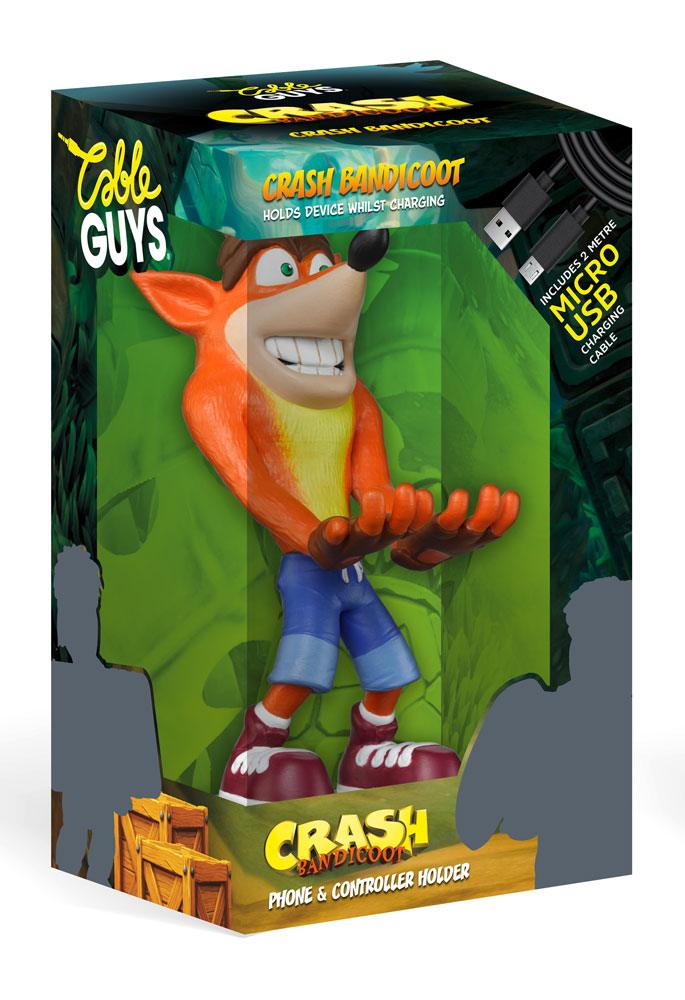 Crash Bandicoot Cable Guys Charging Stand Crash Bandicoot 20 cm