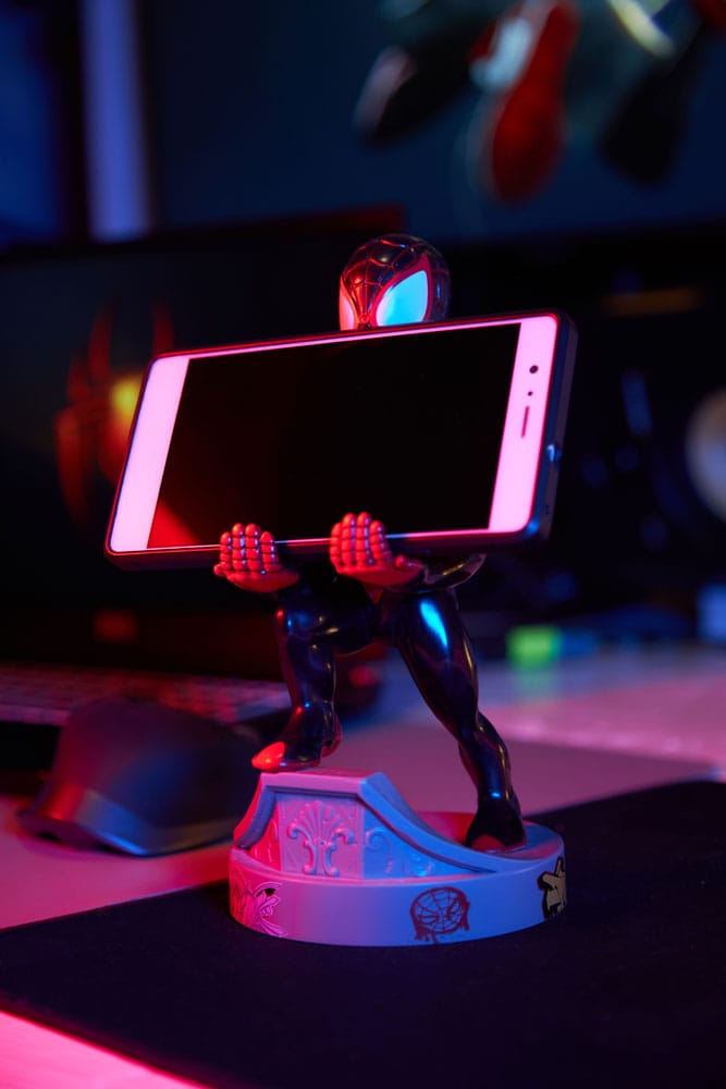Spider-Man Cable Guys Caricano Stand Miles Morales 20 cm