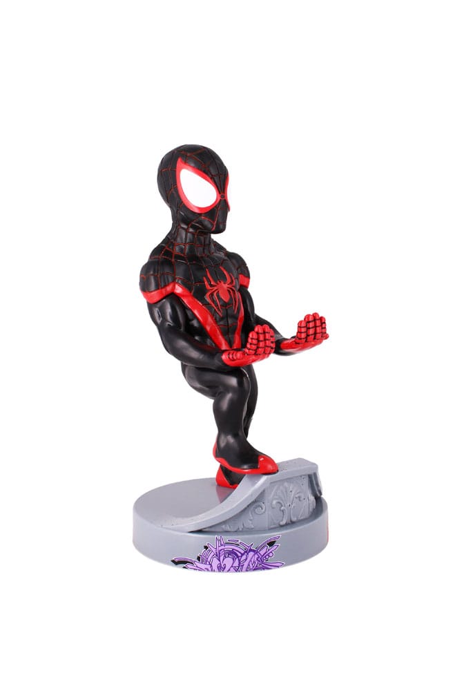 Spider-Man Cable Guys Caricano Stand Miles Morales 20 cm
