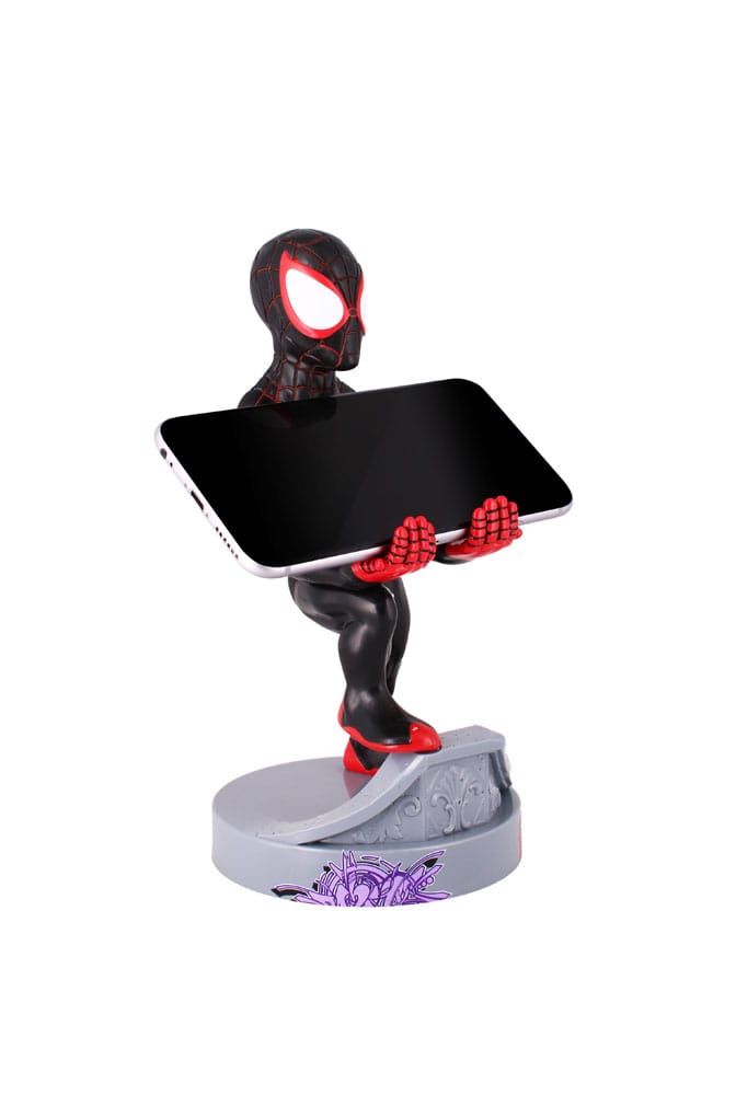Spider-Man Cable Guys Caricano Stand Miles Morales 20 cm